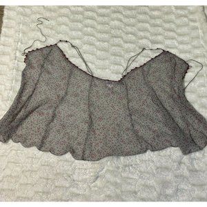La Senza L Floral One Piece Lingerie Womens Large Sexy Cover Up